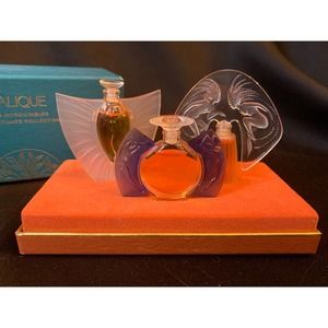 Lalique "Ultimate Flacon Collection" Perfume Minature Replicas 1998 1999 2000